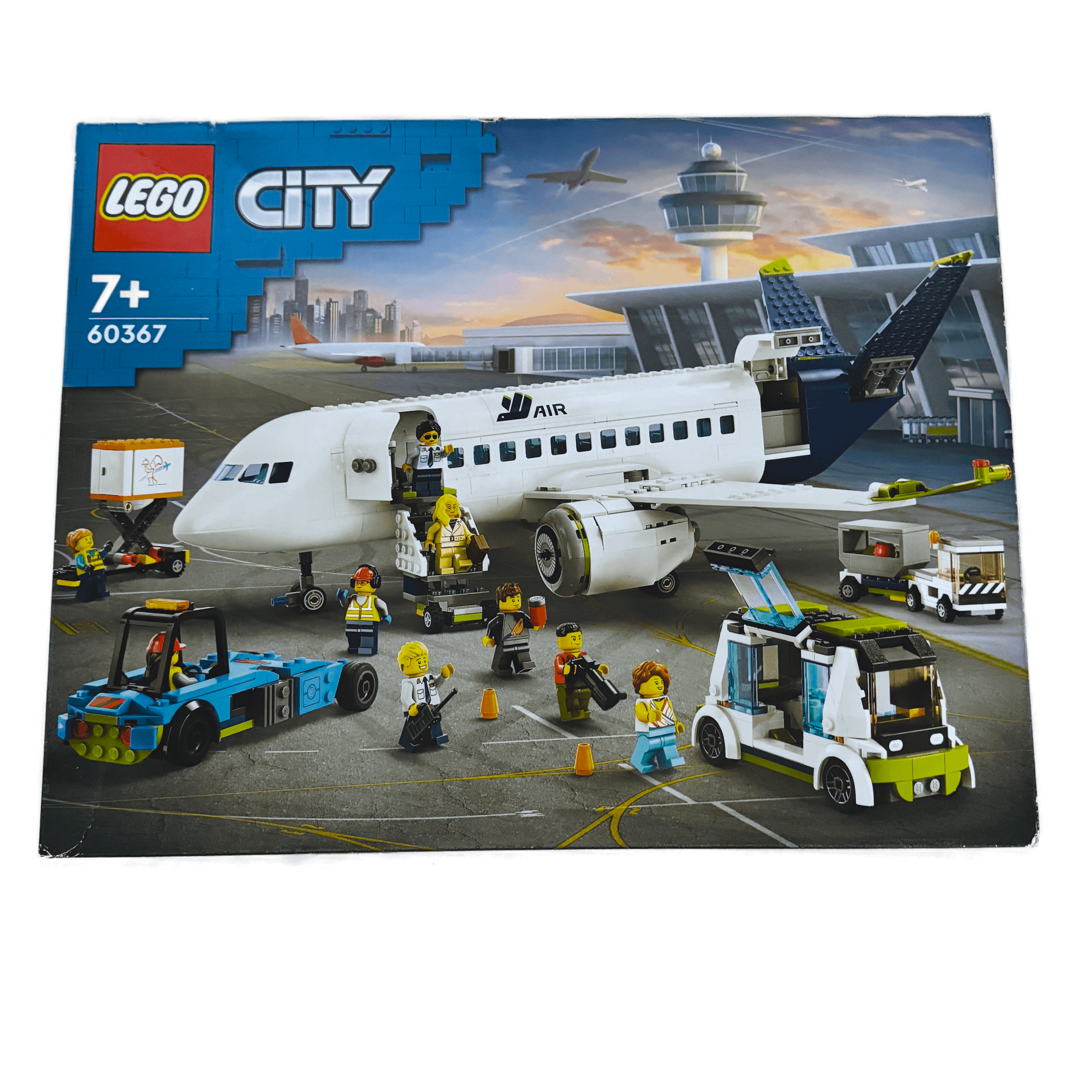 LEGO City 60367 Passenger Airplane | 913 Pieces & 7 Minifigures